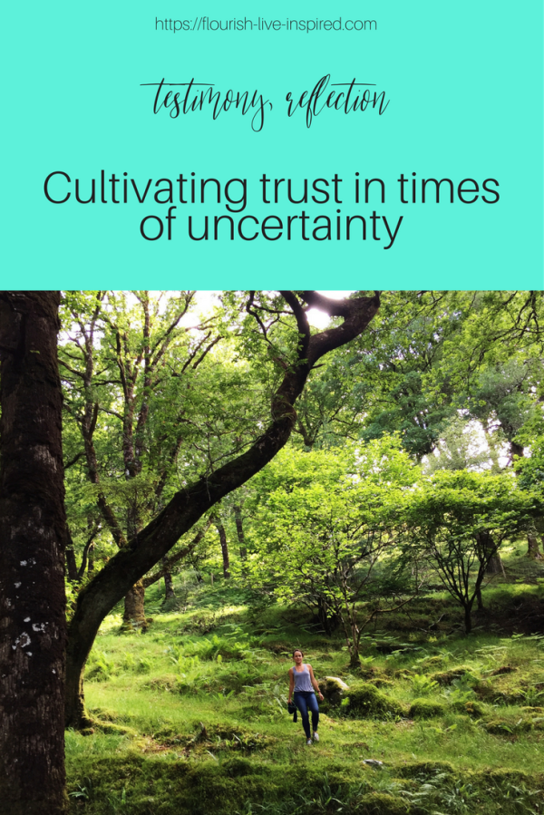 Cultivating trust in times of uncertainty